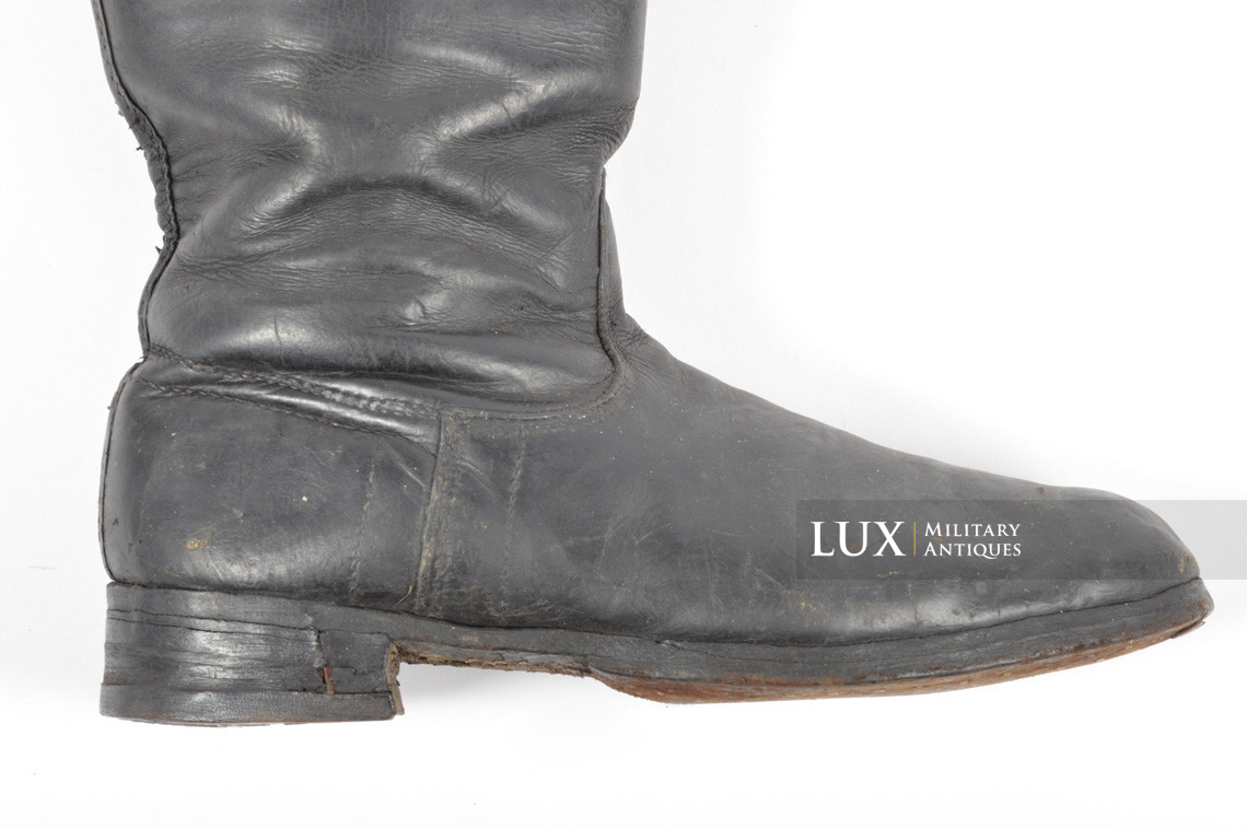 Early SS unit marked leather jack boots, « TOTENKOPF » - photo 27