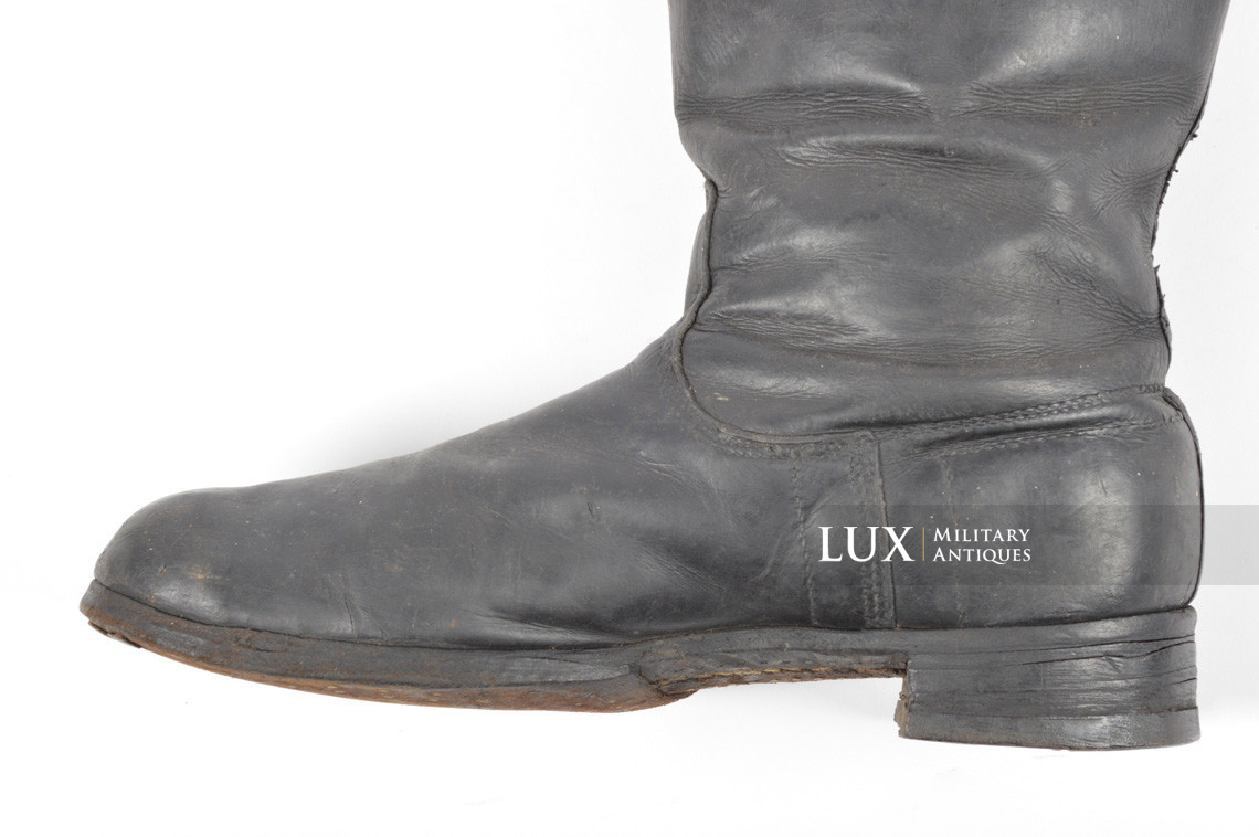 Early SS unit marked leather jack boots, « TOTENKOPF » - photo 30