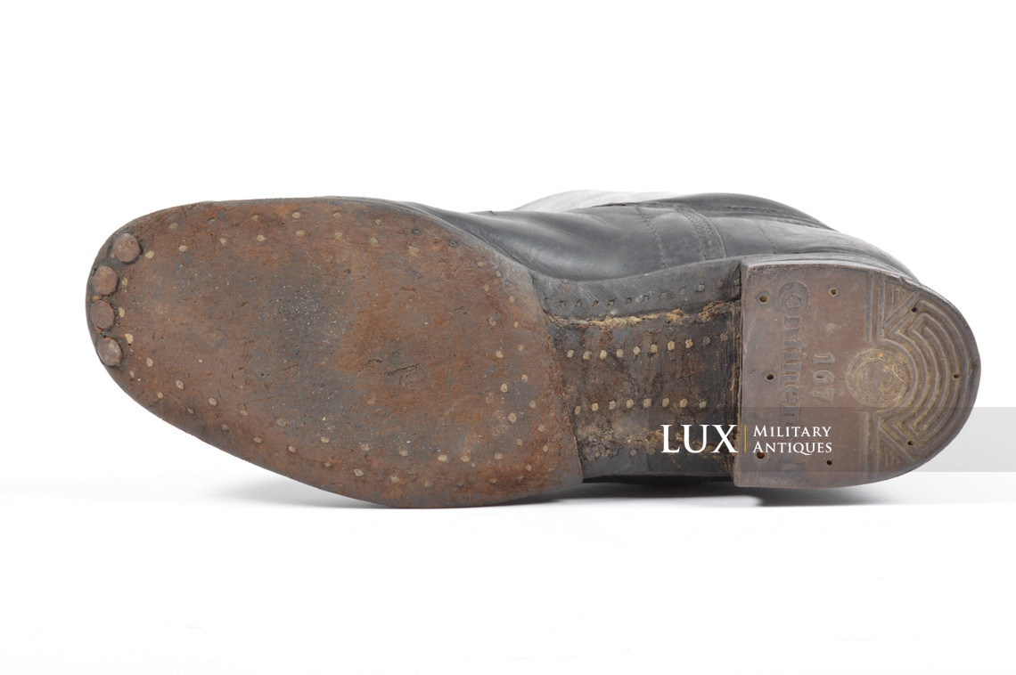 Early SS unit marked leather jack boots, « TOTENKOPF » - photo 31