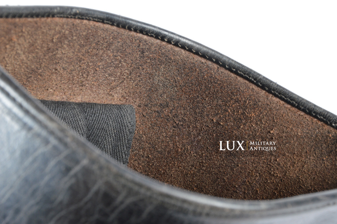 Early SS unit marked leather jack boots, « TOTENKOPF » - photo 40