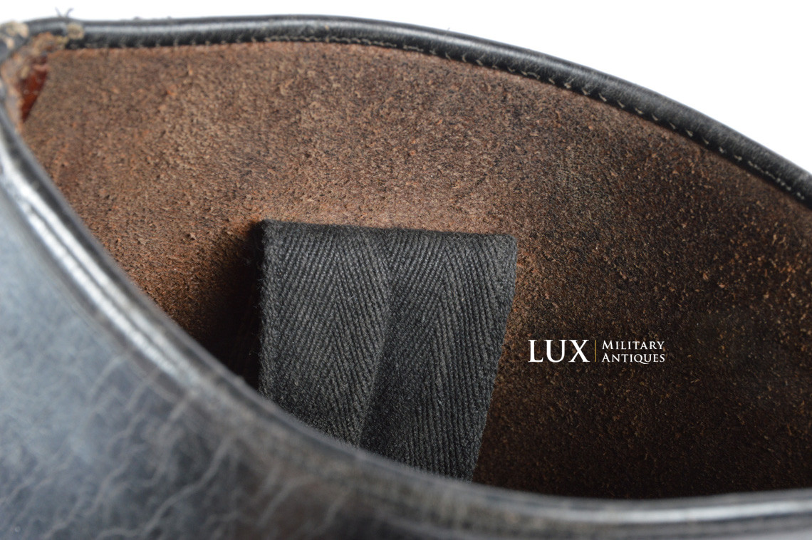 Early SS unit marked leather jack boots, « TOTENKOPF » - photo 41