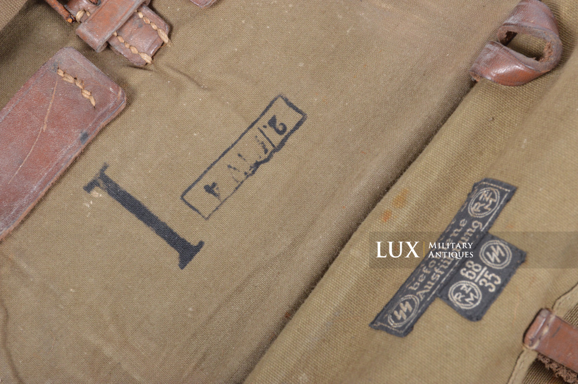 Sac à dos allemand M34, « VA SS 1936 » - photo 21