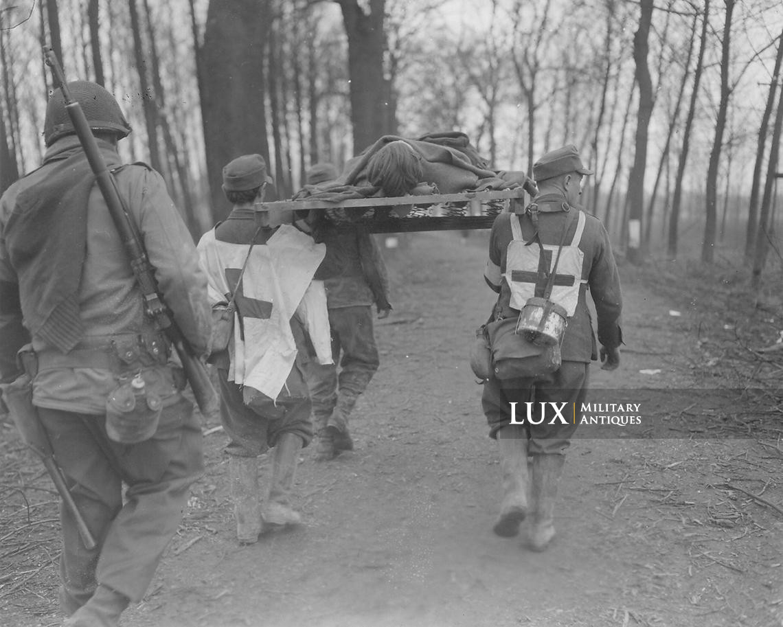 Rare German Wehrmacht issue Medic chest apron, « Medic-ID vest » - photo 7