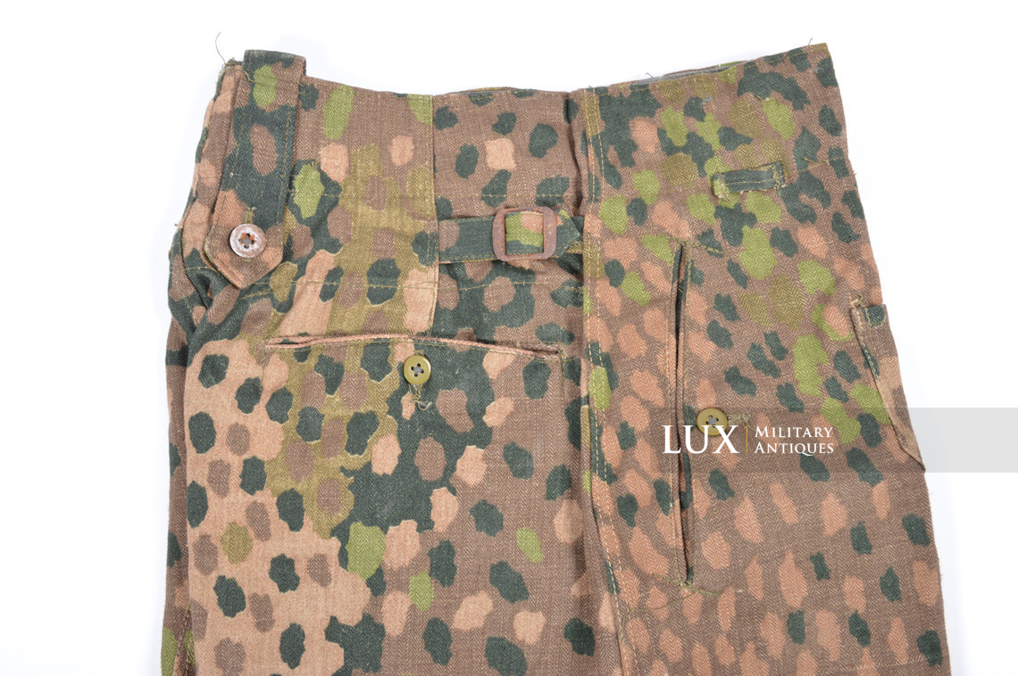 Unissued Waffen-SS M44 dot pattern camouflage combat trousers, « 847 » - photo 11