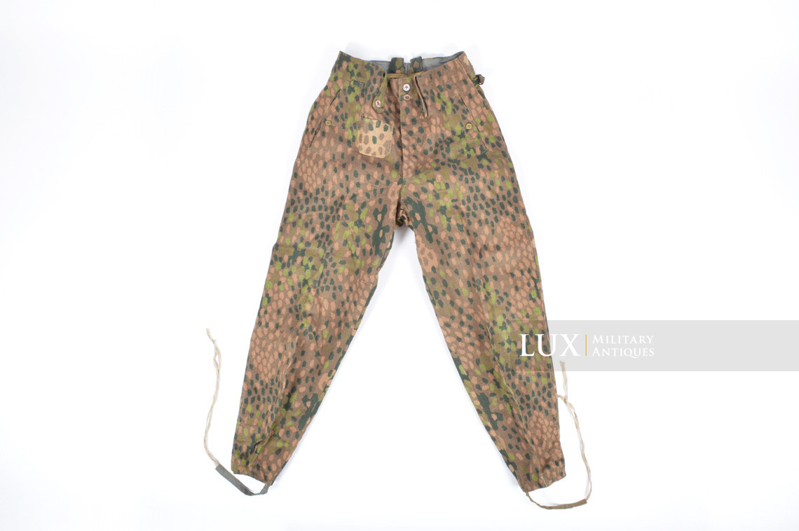Unissued Waffen-SS M44 dot pattern camouflage combat trousers, « 847 » - photo 14