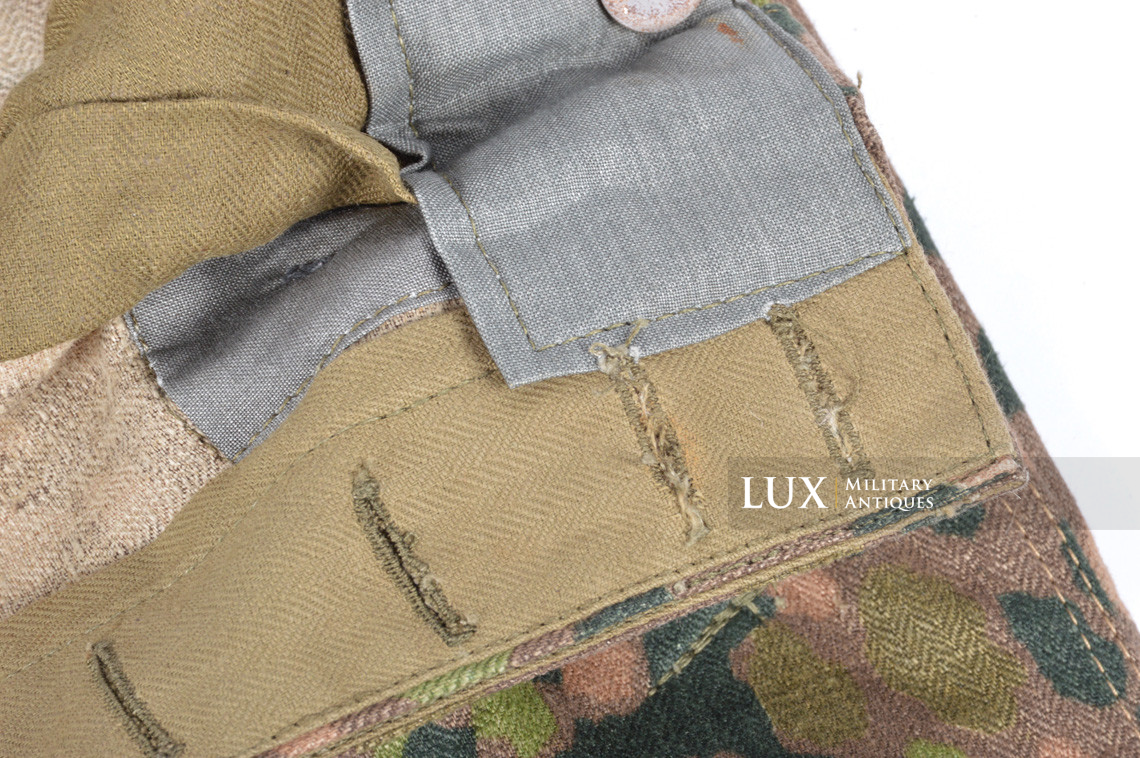 Unissued Waffen-SS M44 dot pattern camouflage combat trousers, « 847 » - photo 30
