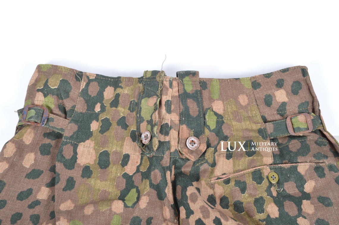 Unissued Waffen-SS M44 dot pattern camouflage combat trousers, « 847 » - photo 25