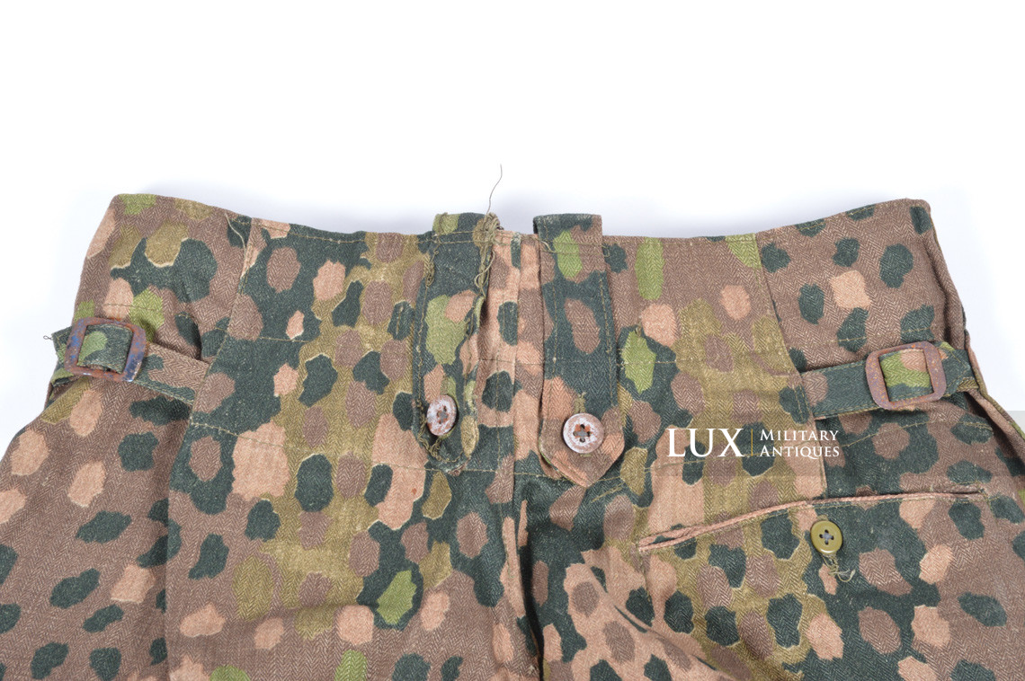 Unissued Waffen-SS M44 dot pattern camouflage combat trousers, « 847 » - photo 25