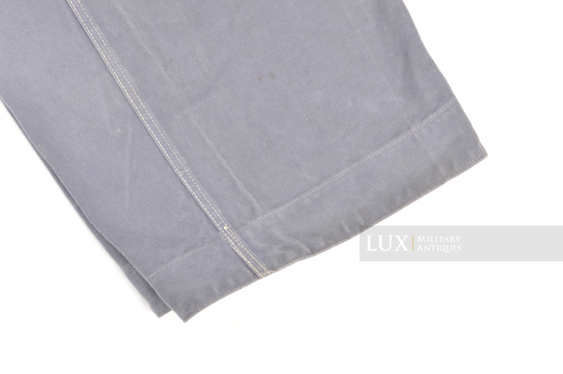 Rare pantalon tropical Luftwaffe bleu - Lux Military Antiques - photo 9