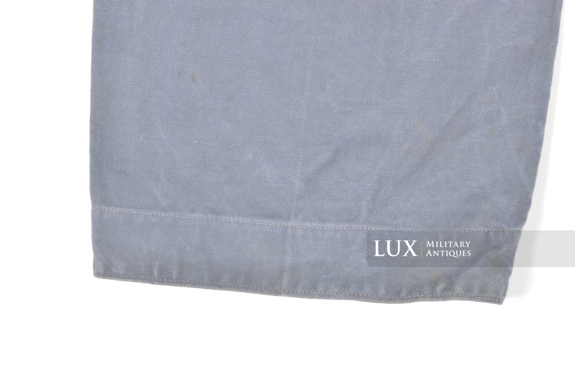 Rare pantalon tropical Luftwaffe bleu - Lux Military Antiques - photo 22