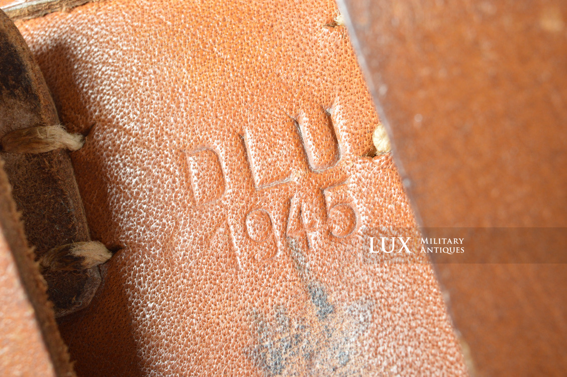 Rare German late-war P38 soft holster, « DLU 1945 » - photo 8