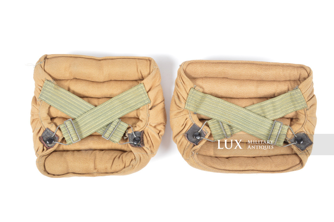 Late-war German paratrooper knee pads, « RBNr » - photo 11
