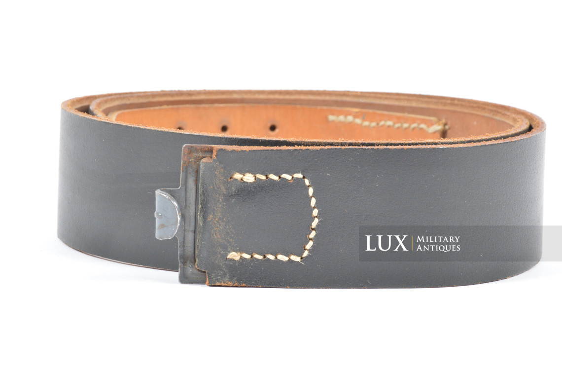 Unissued Luftwaffe combat leather belt, 1941 » - photo 4