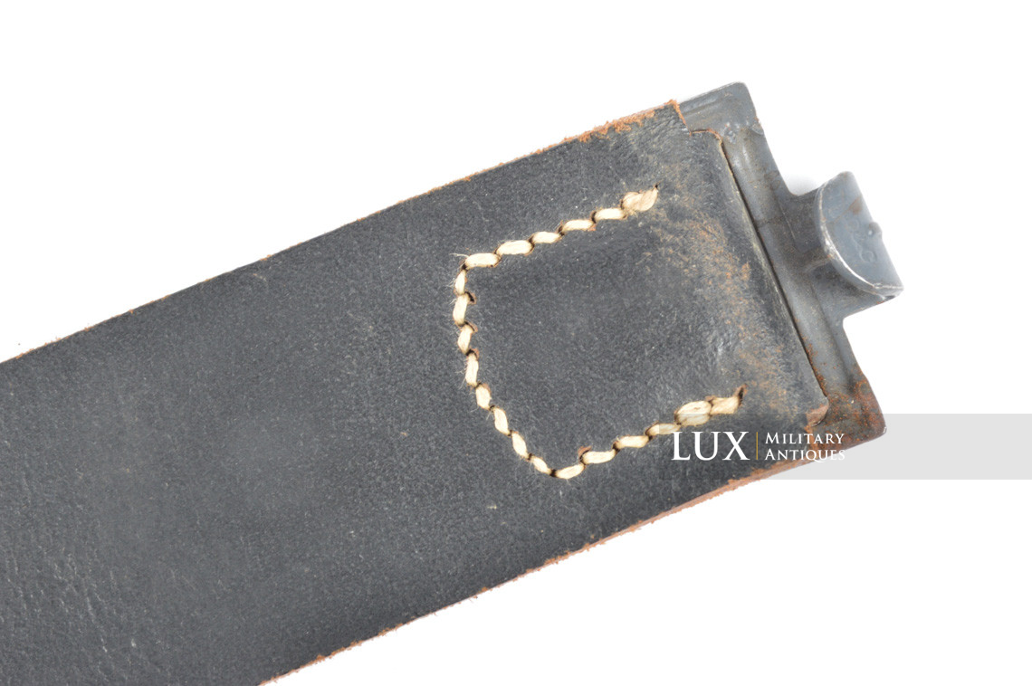 Unissued Luftwaffe combat leather belt, 1941 » - photo 7