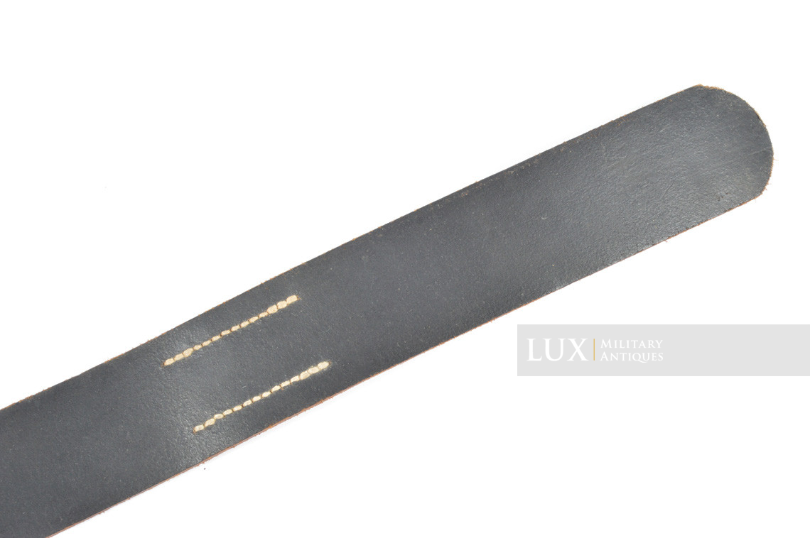 Unissued Luftwaffe combat leather belt, 1941 » - photo 12