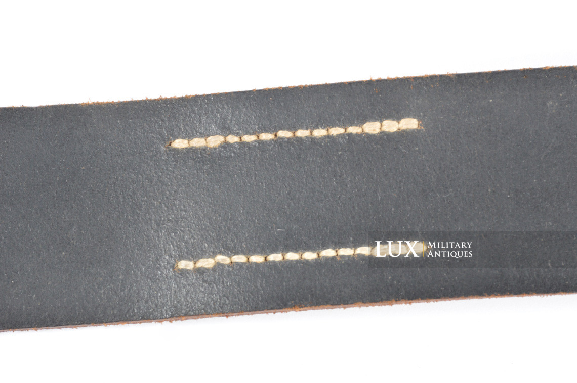 Unissued Luftwaffe combat leather belt, 1941 » - photo 13