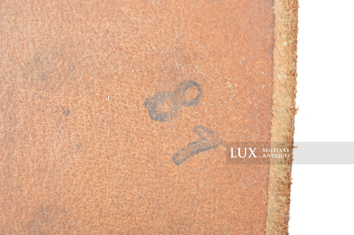 Unissued Luftwaffe combat leather belt, 1941 » - photo 18