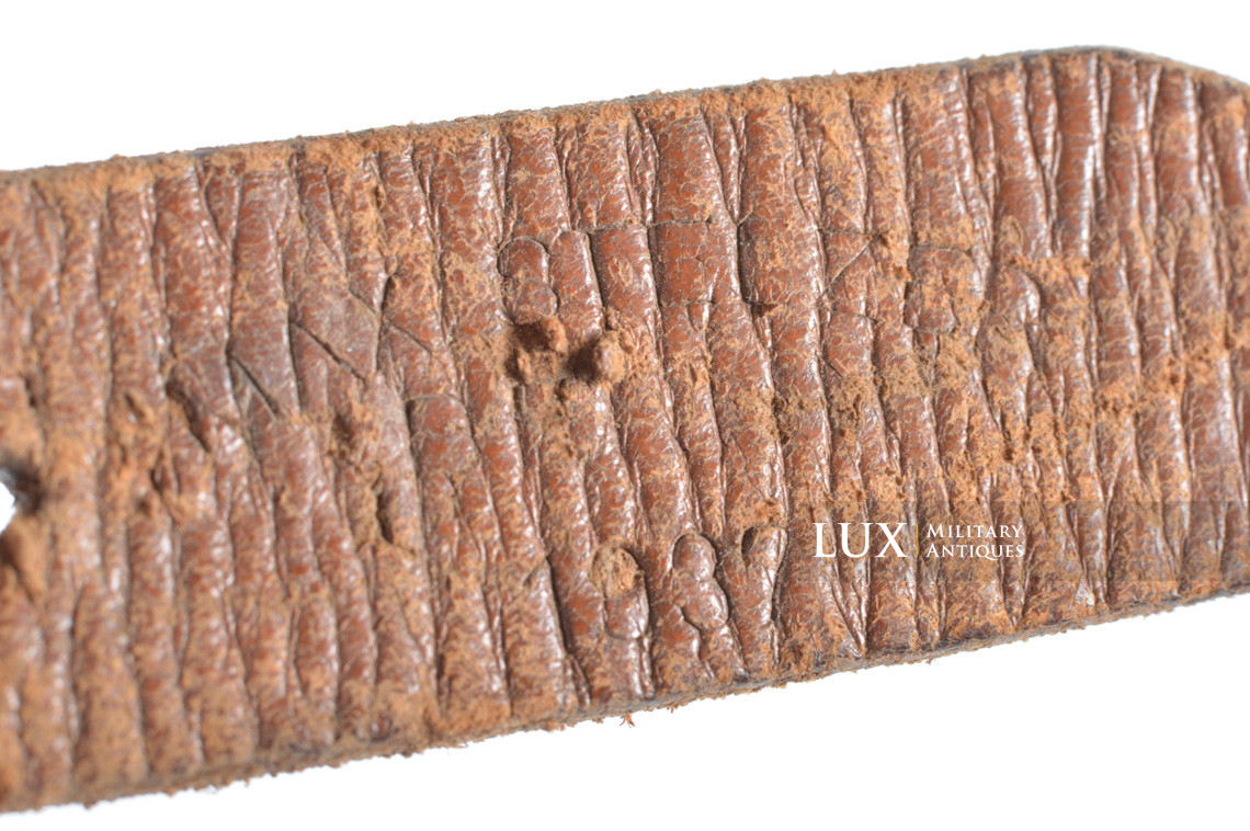 Early German equipment leather strap, « 1937 » - photo 14