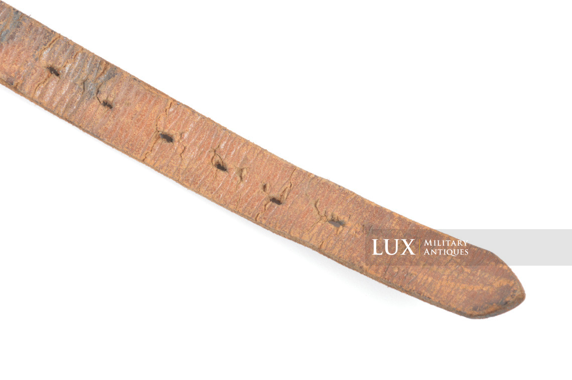 Early German equipment leather strap, « 1937 » - photo 13