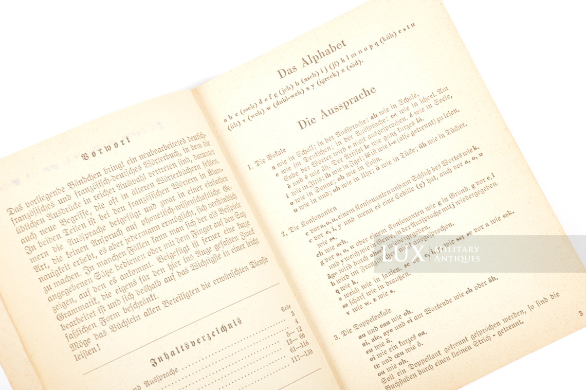 German-French issued translation booklet - photo 10