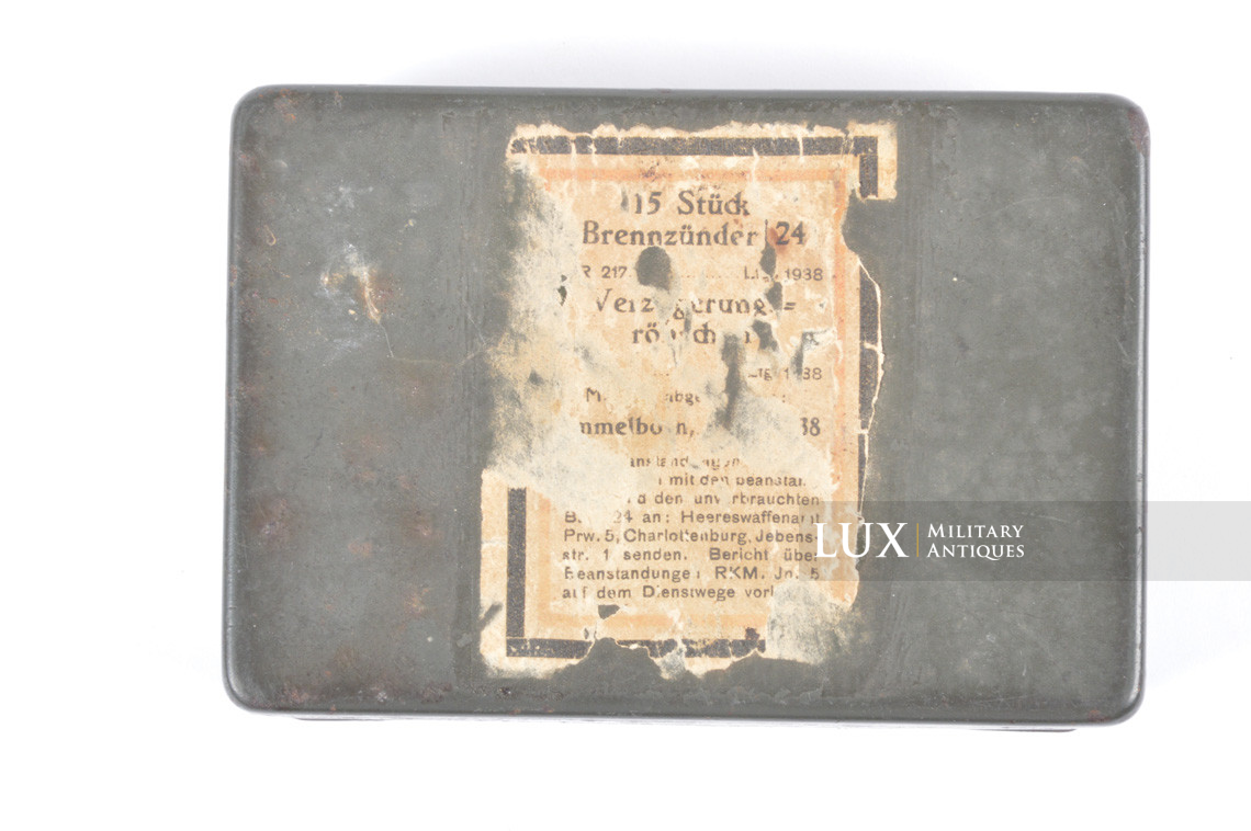 German M24 stick grenade ignition fuze box, « Brennzünder 24 » - photo 7