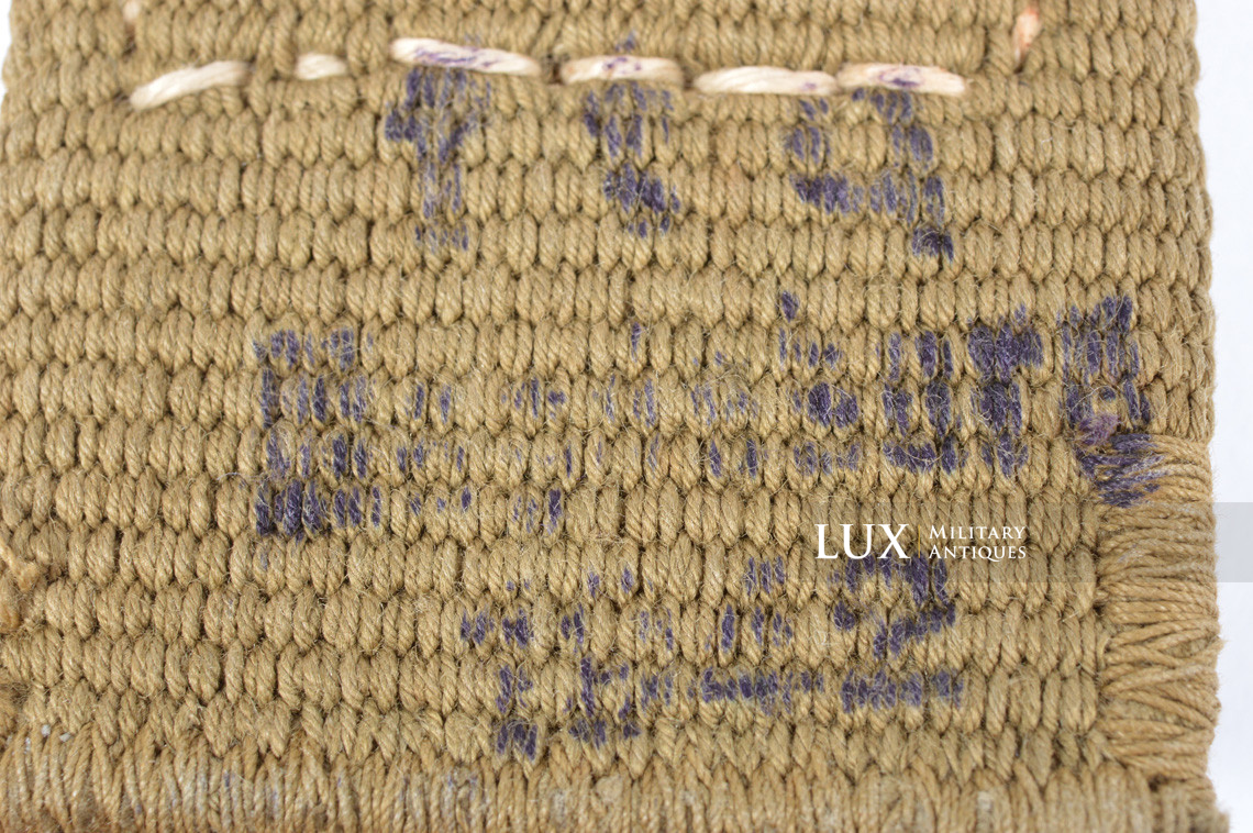 Unissued German Heer/Luftwaffe Tropical EM's combat web belt, « 1942 » - photo 10