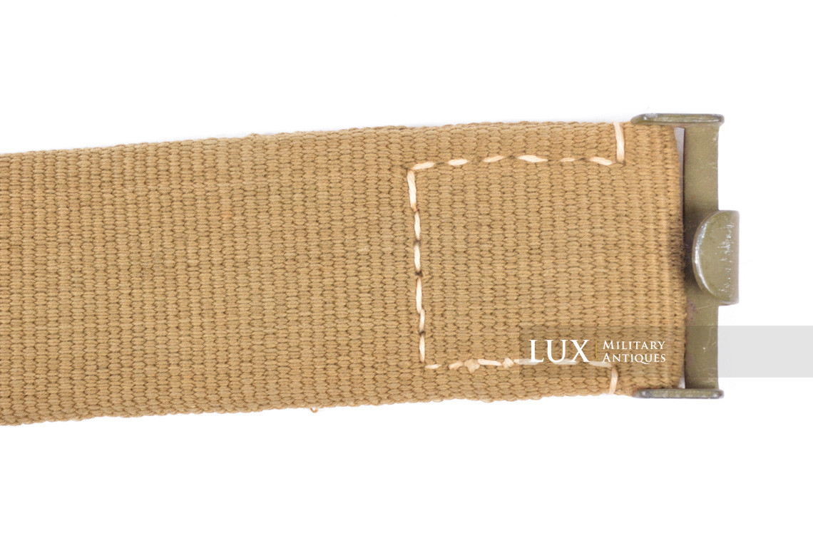 Unissued German Heer/Luftwaffe Tropical EM's combat web belt, « 1942 » - photo 8