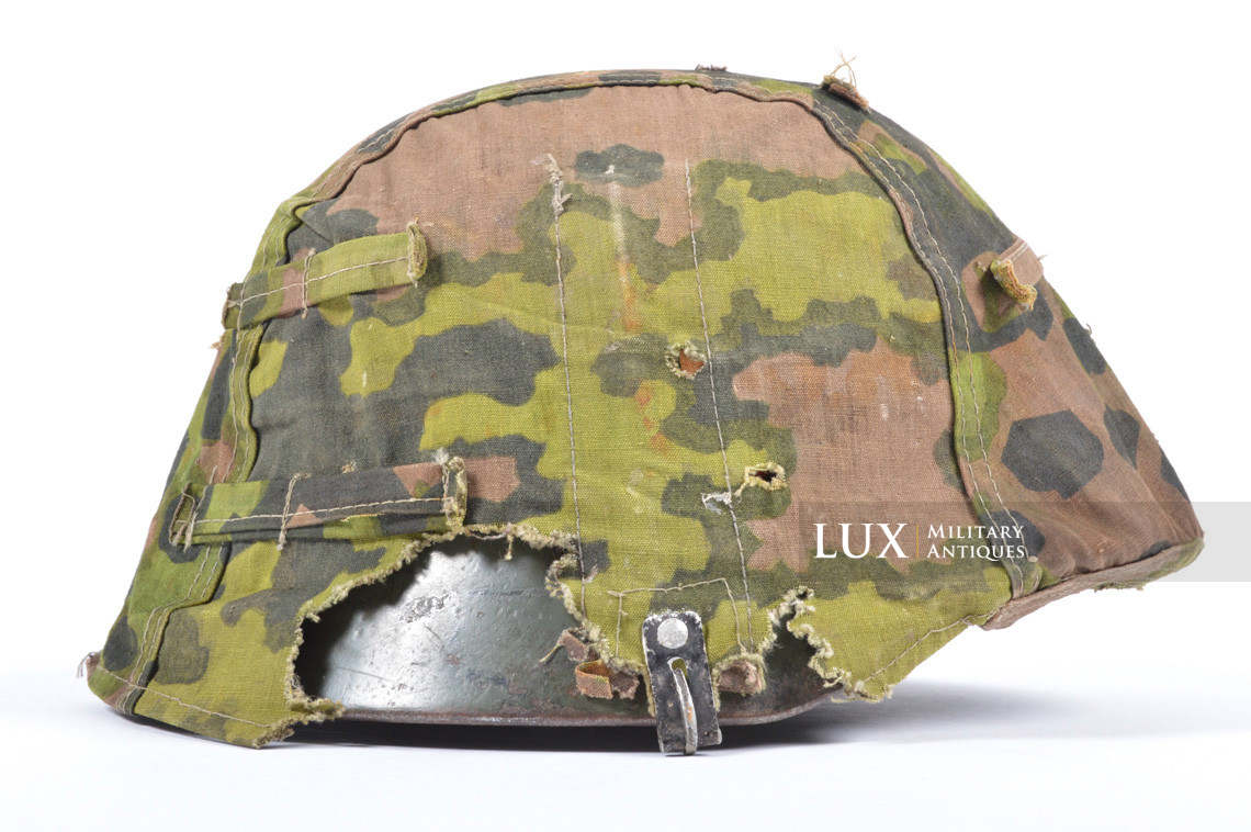 Couvre-casque Waffen-SS deuxième type, « platane / overprint » - photo 10