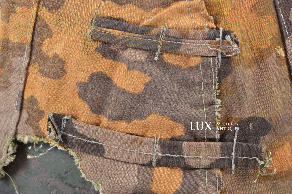 Second pattern Waffen-SS helmet cover, « plane tree overprint » - photo 43