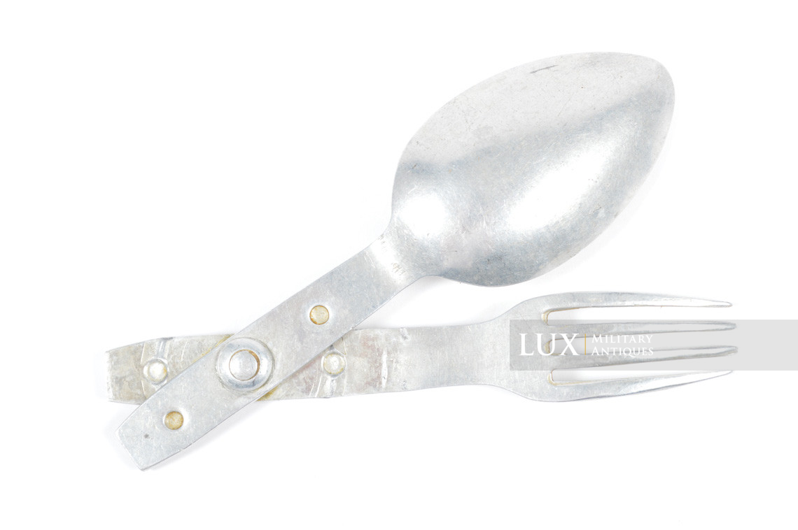 German field spoon/fork combo cutlery set, « EFG 1939 » - photo 8