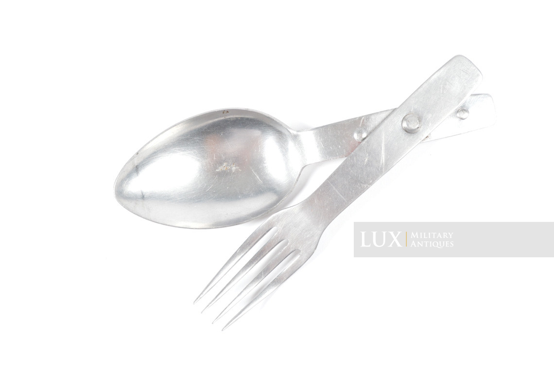 German field spoon/fork combo cutlery set, « VDNS 41 » - photo 4