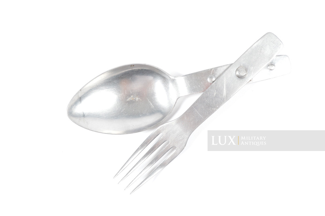 German field spoon/fork combo cutlery set, « VDNS 41 » - photo 4