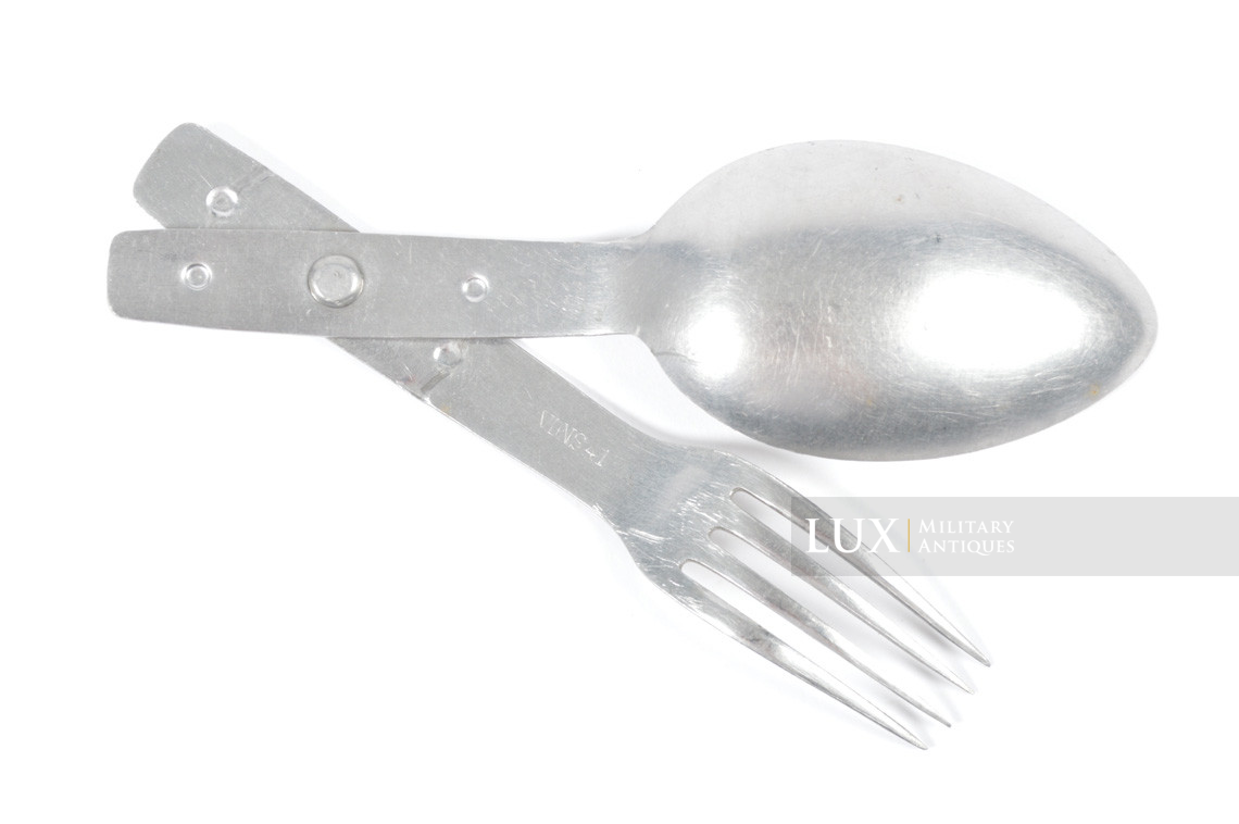 German field spoon/fork combo cutlery set, « VDNS 41 » - photo 7