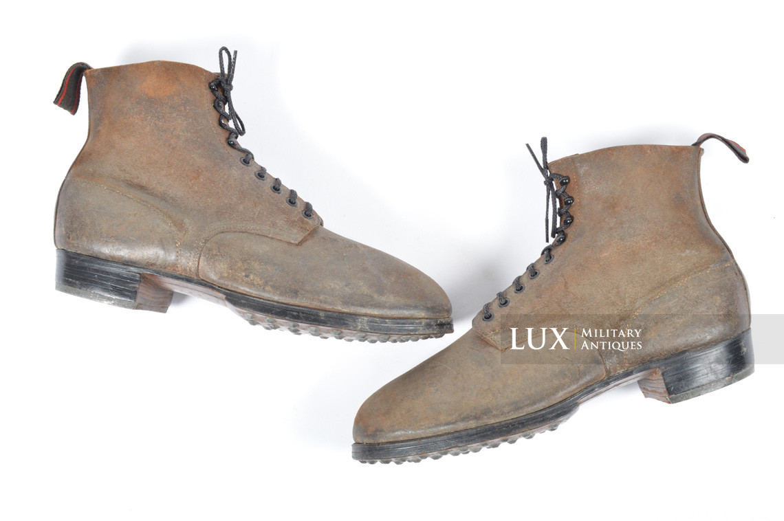 Unissued early-war German low ankle combat boots, « G.STRASSER » - photo 4