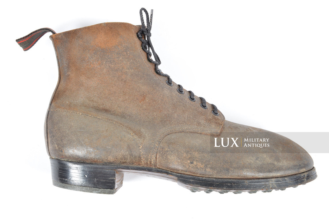 Unissued early-war German low ankle combat boots, « G.STRASSER » - photo 9