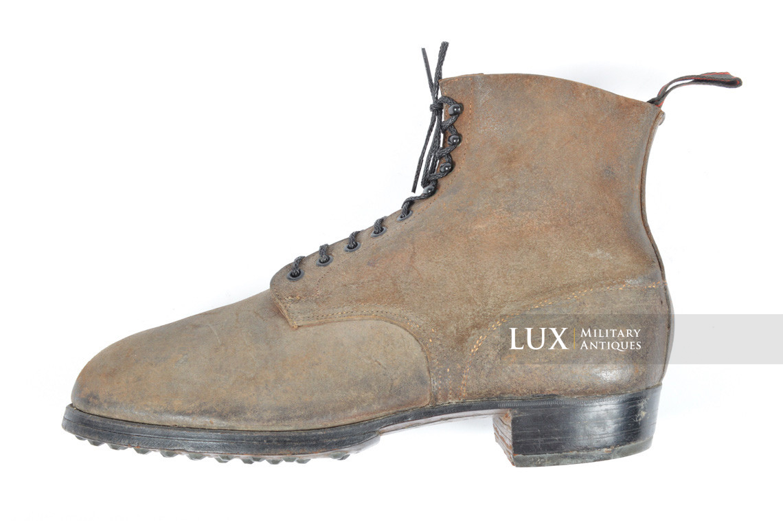 Unissued early-war German low ankle combat boots, « G.STRASSER » - photo 27