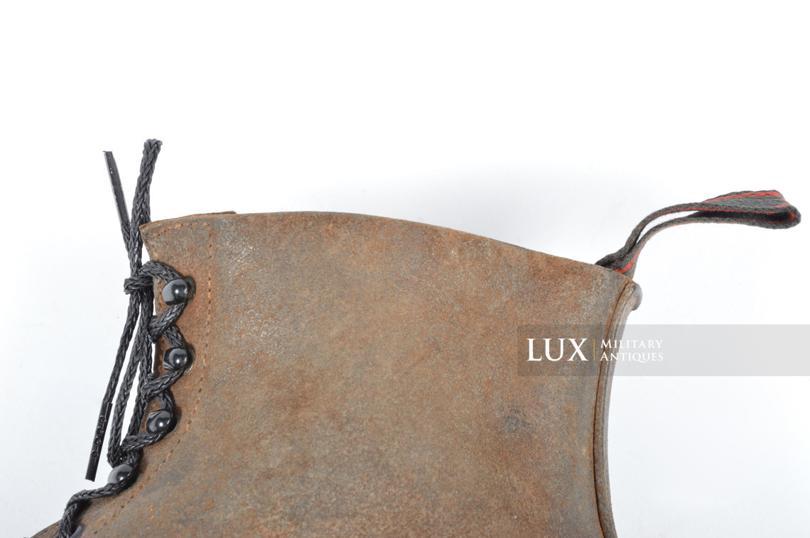 Unissued early-war German low ankle combat boots, « G.STRASSER » - photo 29