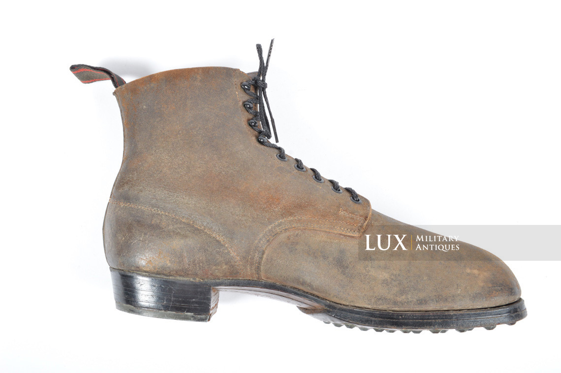Unissued early-war German low ankle combat boots, « G.STRASSER » - photo 32