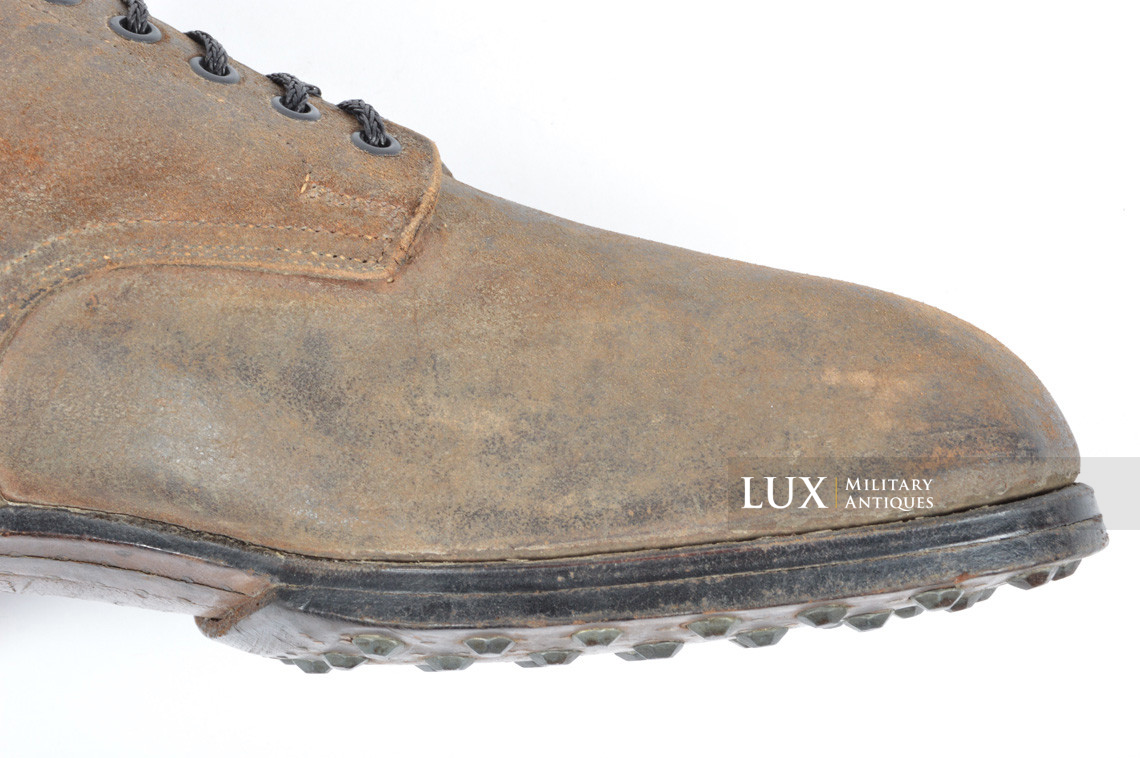Unissued early-war German low ankle combat boots, « G.STRASSER » - photo 35