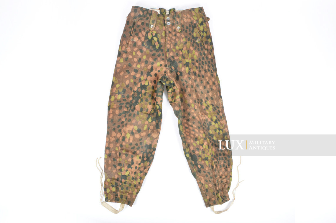 Pantalon Waffen-SS M44 en camouflage petit pois, RBNr « 0/1297/0079 » - photo 16