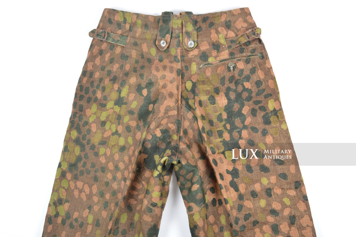 Pantalon Waffen-SS M44 en camouflage petit pois, RBNr « 0/1297/0079 » - photo 25