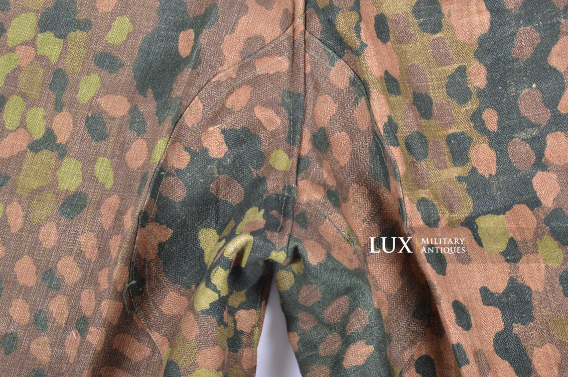 Pantalon Waffen-SS M44 en camouflage petit pois, RBNr « 0/1297/0079 » - photo 26