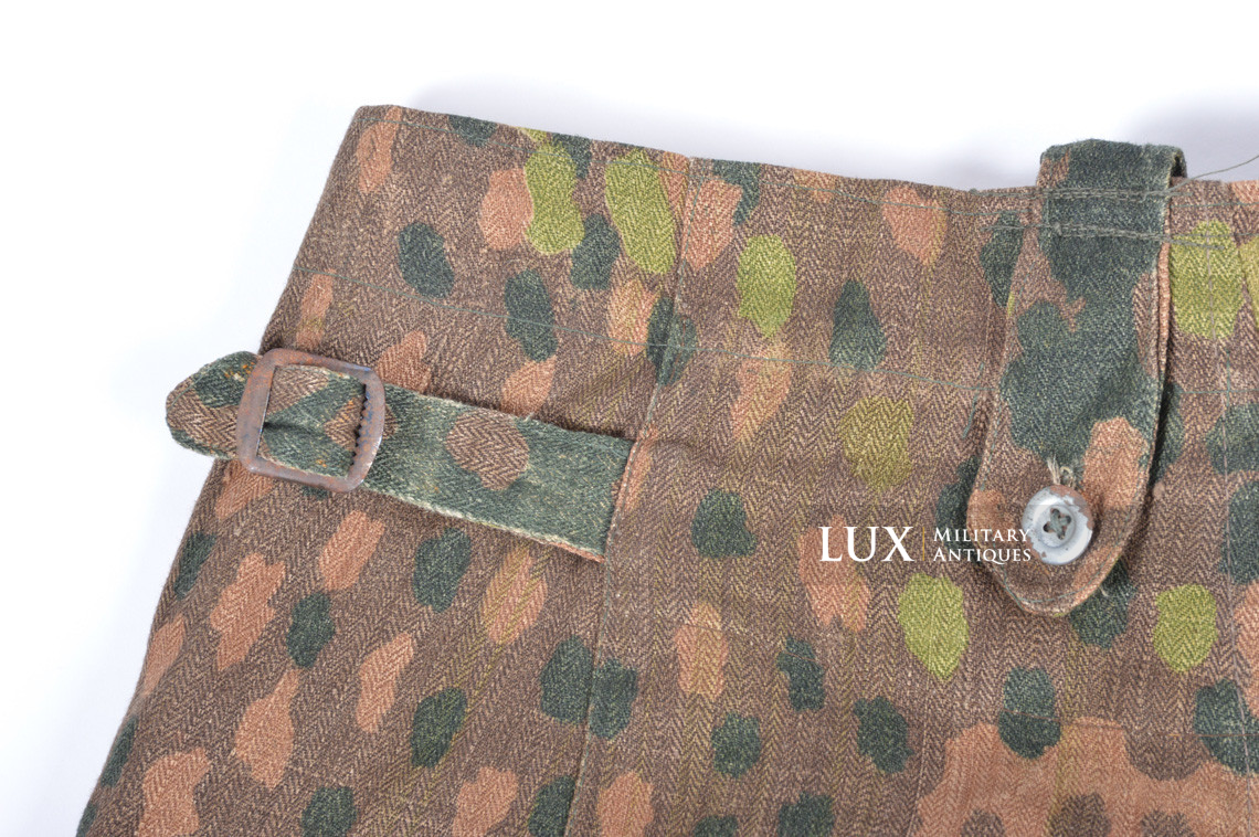 Pantalon Waffen-SS M44 en camouflage petit pois, RBNr « 0/1297/0079 » - photo 27