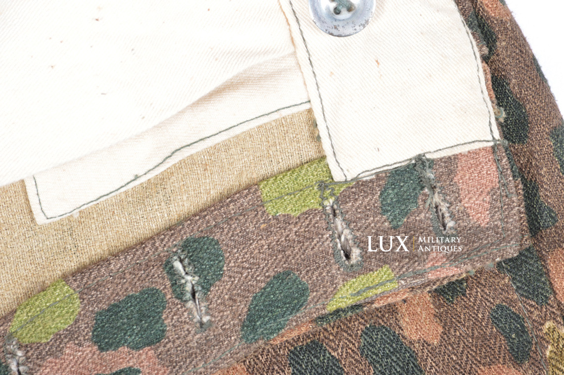 Pantalon Waffen-SS M44 en camouflage petit pois, RBNr « 0/1297/0079 » - photo 32