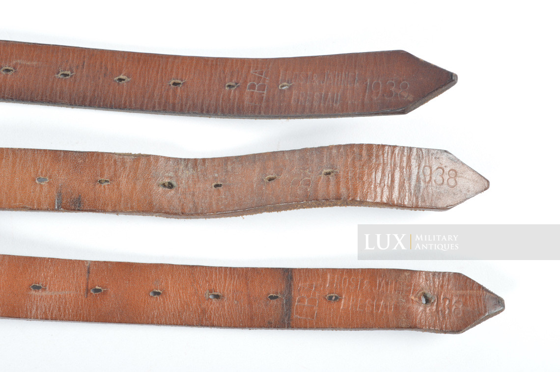 Set de sangles identiques Luftwaffe multi-usage, « L.B.A.1938 » - photo 11