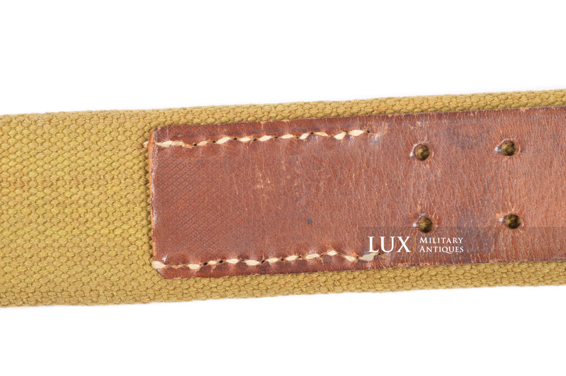 German Heer/Luftwaffe Tropical EM's combat web belt, « RBNr » - photo 11
