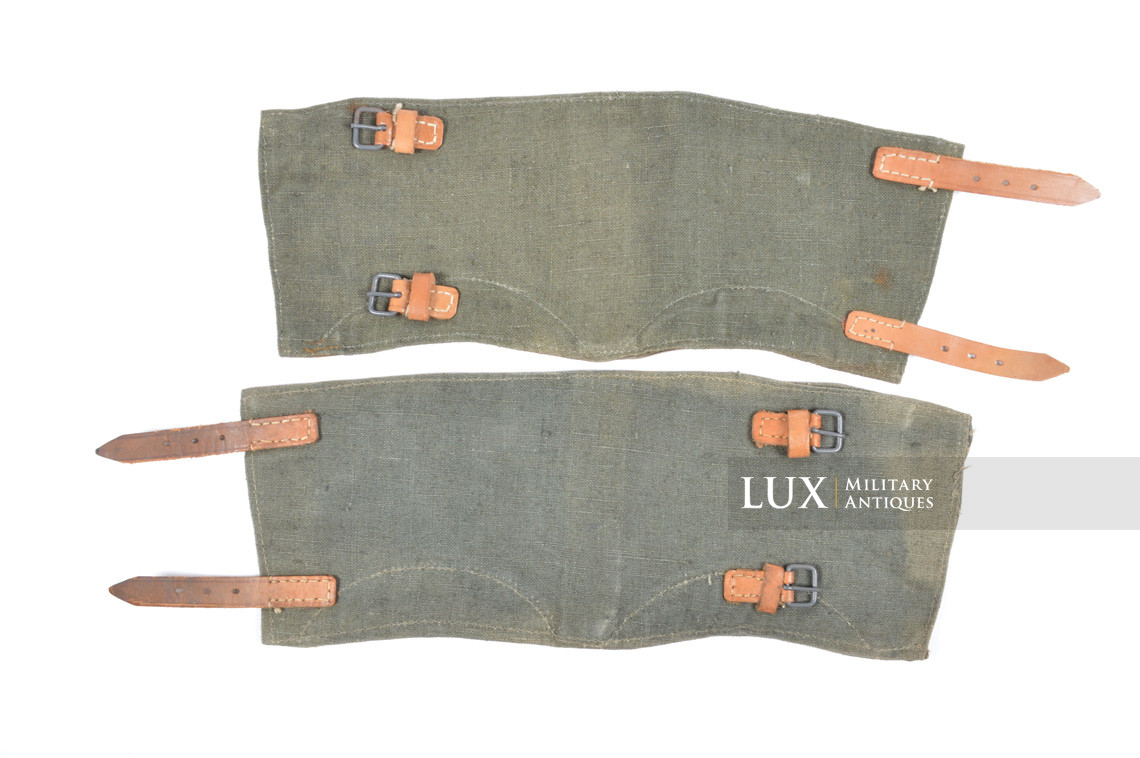 Late-war Heer/Waffen-SS gaiters - photo 4