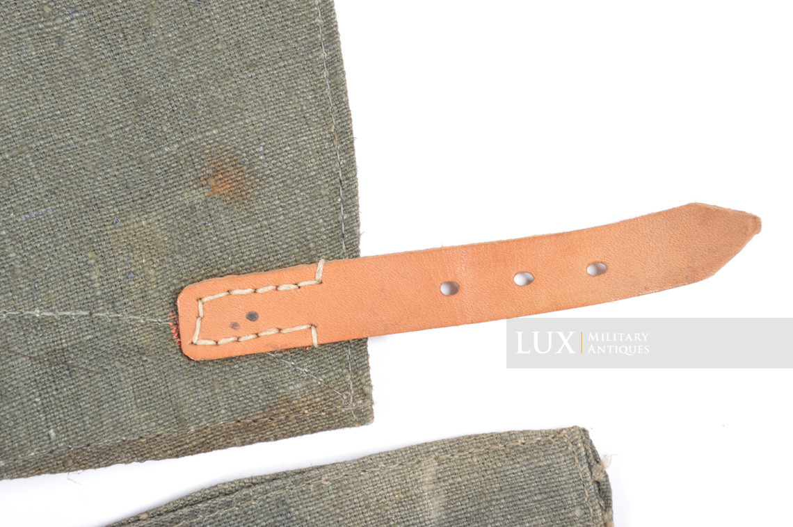 Guêtres Heer/Waffen-SS en toile verte - Lux Military Antiques - photo 10