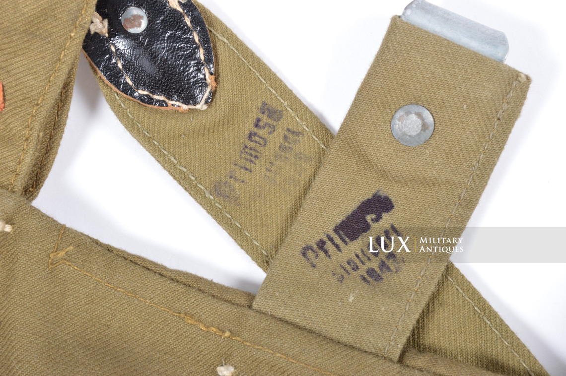 Unissued German Heer/Waffen-SS bread bag with matching strap, « 1942 » - photo 7
