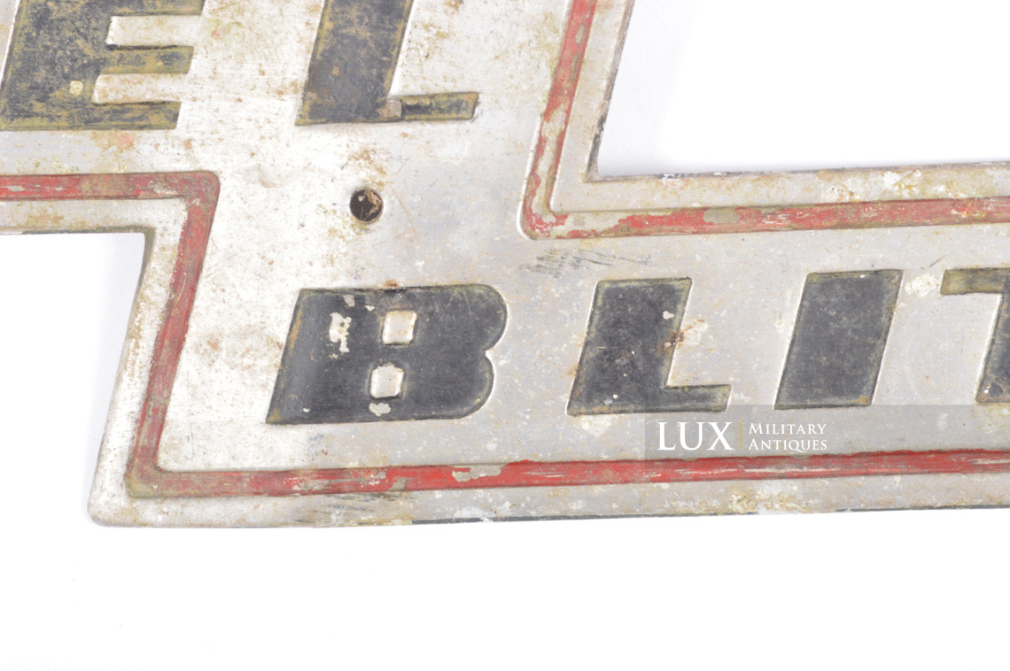 German « OPEL BLITZ » truck sign - Lux Military Antiques - photo 10